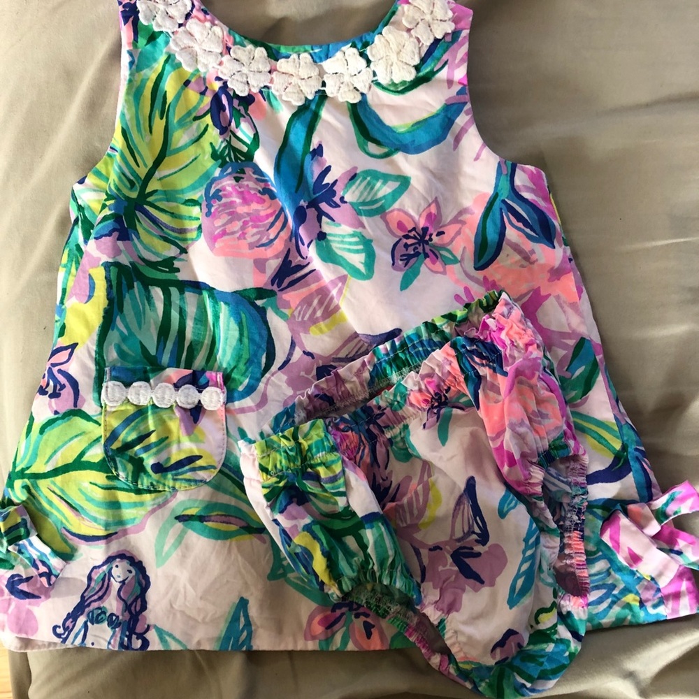 Lily Pulitzer Swing top and Bloomers